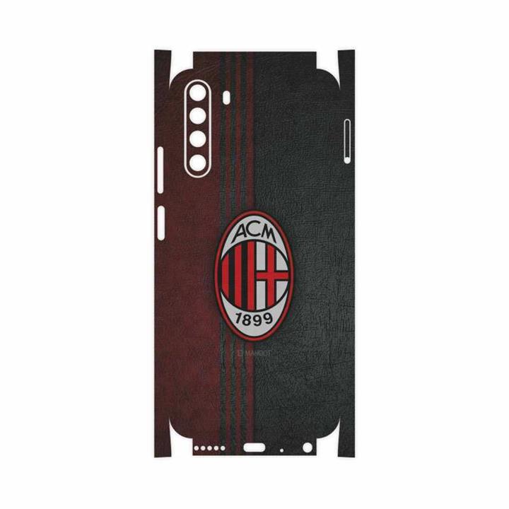 برچسب پوششی ماهوت مدل AC-Milan-FullSkin مناسب برای گوشی موبایل جی پلاس X10 MAHOOT AC-Milan-FullSkin Cover Sticker for Gplus X10